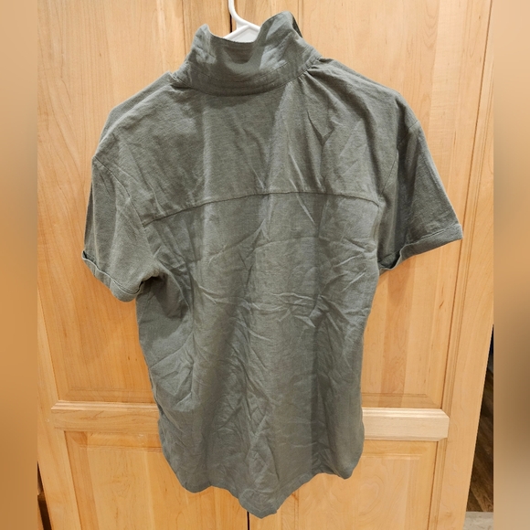 NWOT Lucky Brand Cotton Half Placket Pocket Shirt Size Small - Picture 8 of 8